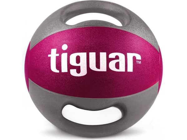 Tiguar Medicine Ball with handles purple 5 kg (TI-PLU005)