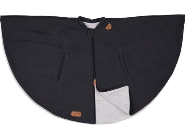 BeSafe Poncho - stylish poncho for children | Dark grey