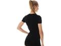 Miniatyrbild 3 av 3: Brubeck SS00970A Kortärmad T-shirt för damer COMFORT COTTON svart L