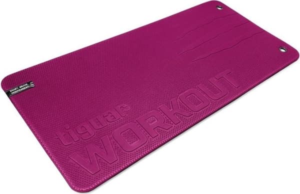 Tiguar Mata treningowa Workout II 100 cm x 50 cm x 0.9 cm fioletowa