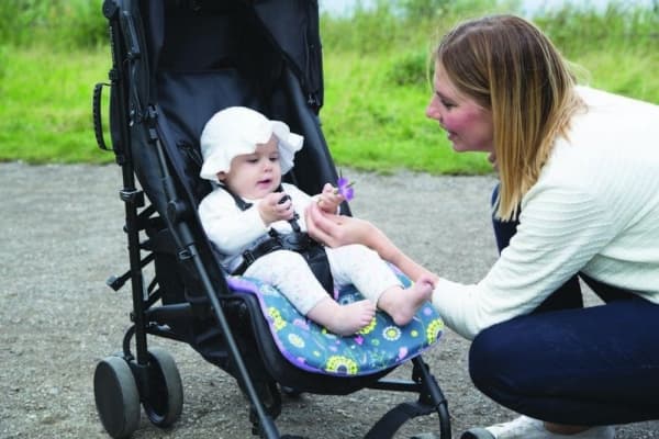 CuddleCo Comfi-Cush Mini Trolley Insert - Jungle