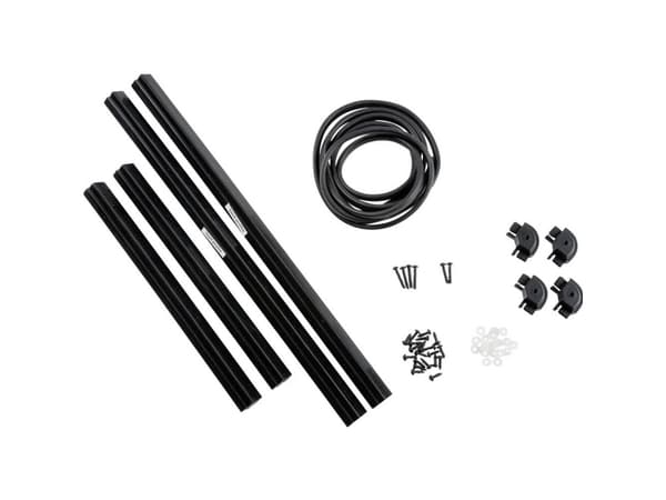 B&W Cases PF/1000, Panel kit, Black, B&W, Type 1000 - 6040