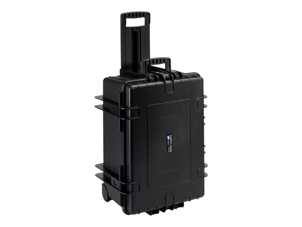 B&W outdoor.case type 6800 - Hard eske - polypropylen - svart