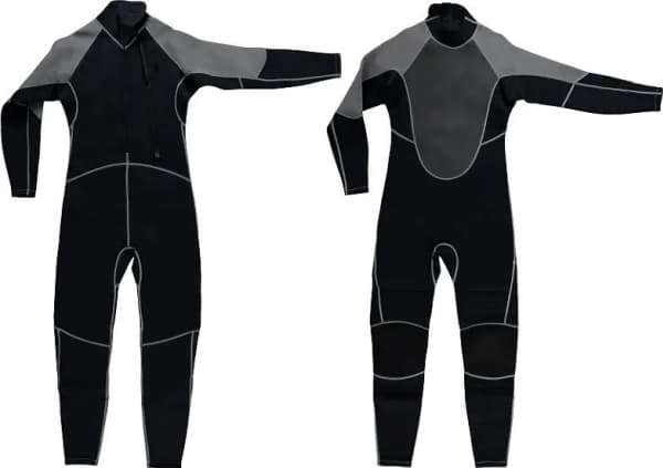 CS Aqua Wetsuit Unisex Neopren Black - Medium