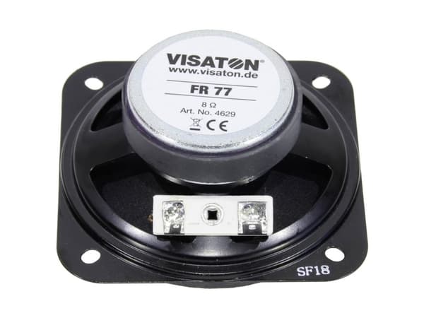 Visaton FR 77, Full rekkevidde, 5 W, Rektangulær, 7 W, 8 O, 150 - 20000 Hz