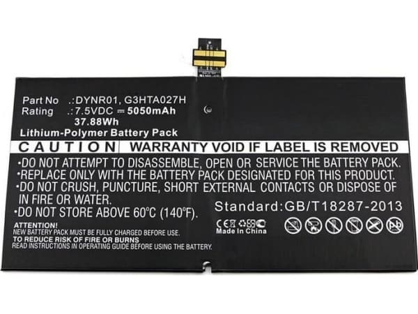 CoreParts - Batteri - Li-pol - 5050 mAh - 37,88 Wh - sort