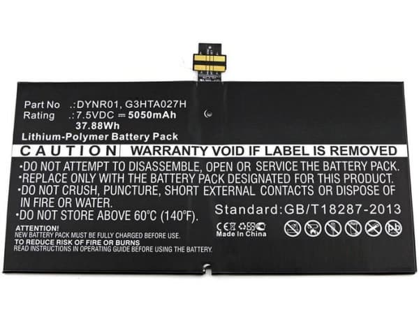 CoreParts - Batteri - Li-pol - 5050 mAh - 37,88 Wh - sort