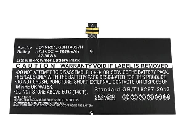 CoreParts - Batteri - Li-pol - 5050 mAh - 37,88 Wh - sort