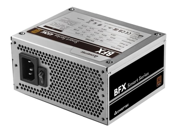 Chieftec BFX Smart Series 350W - Virtalähde (sisäinen) - ATX12V 2.3/ SFX12V - 80 PLUS Bronze - AC 100-240 V - 350 Watt - aktiivinen PFC