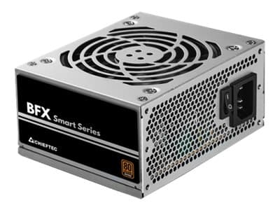 Chieftec BFX Smart Series 350W - Virtalähde (sisäinen) - ATX12V 2.3/ SFX12V - 80 PLUS Bronze - AC 100-240 V - 350 Watt - aktiivinen PFC musta, Hopea