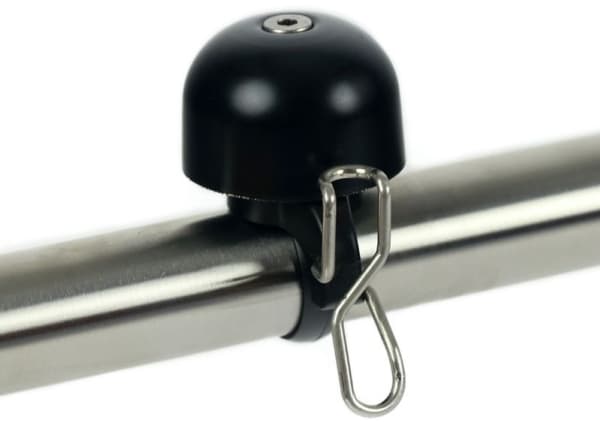 WIDEK sykkelklokke PAPERCLIP MINI svart (WDK-004274)