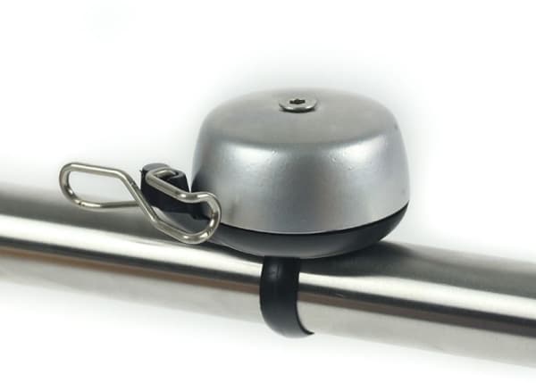 WIDEK sykkelklokke PAPERCLIP sølv (WDK-004280)