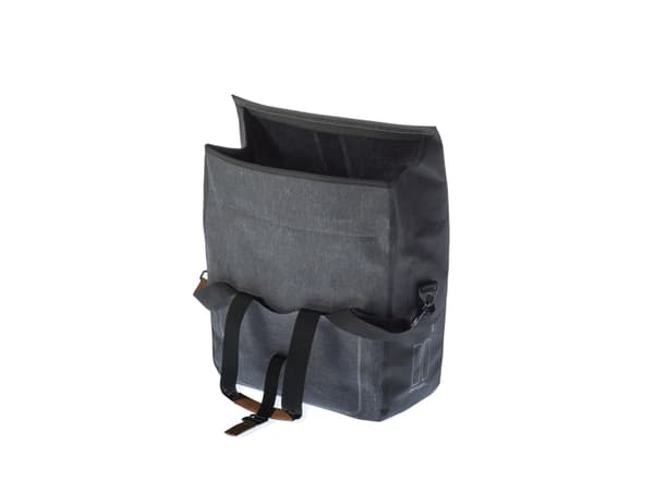 Basil BA17661, Taka, Polkupyörälaukku, Polyesteri, Harmaa, 20 L, 370 mm