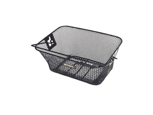 Basil Tigre, Framsida, Cykelkorg, Stål, Svart, 5 kg, CE