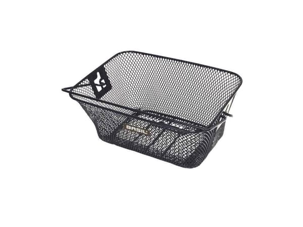 Basil Tigre, Framsida, Cykelkorg, Stål, Svart, 5 kg, CE