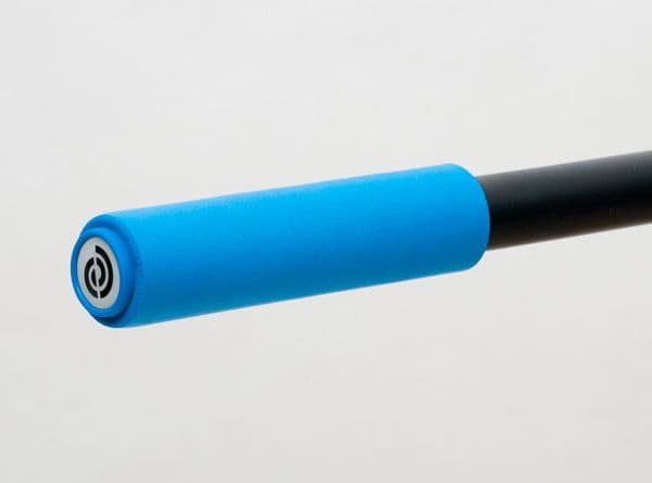 BIKERIBBON Ohjaustangon kahvat SIO2 SOFT GRIP silikoni sininen 130mm 70g 70g