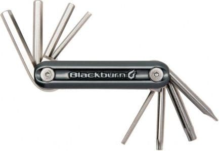 Blackburn GRID8 hendig nøkkel 8 funksjoner sølv (BBN-7068159)