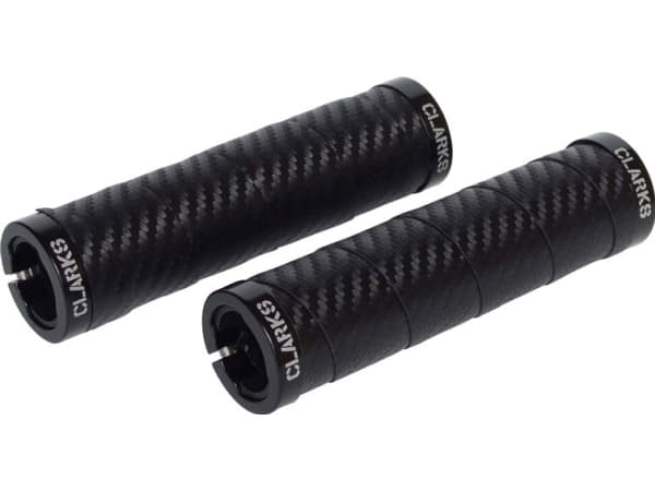 Clarks Handlebar grips CLARK'S CLO-215 LOCK-ON with road wrap black buckles black aluminum