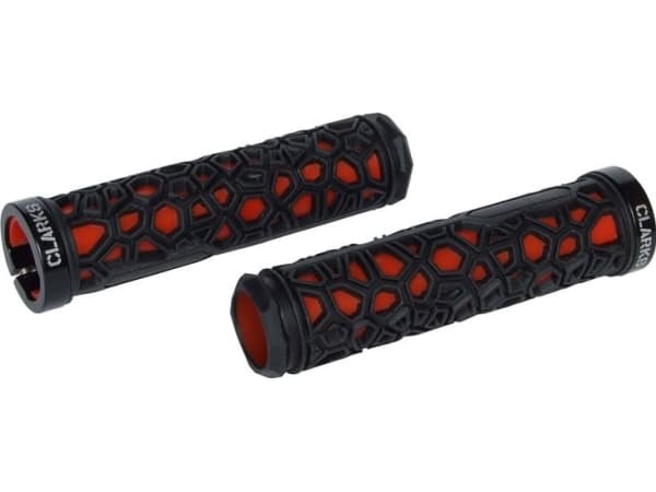 Clarks CLARK'S CLO216 LOCK-ON styrehåndtak 130 mm svart og rød 1 svart spenne