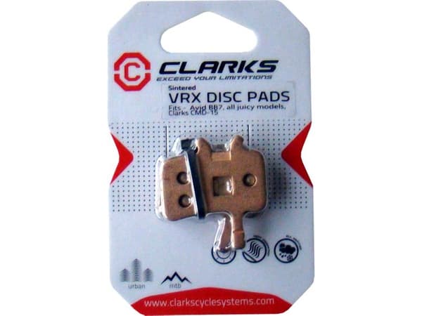 Clarks AVID bremseklosser (Juicy 3,5,7, 7 Carbon, Ultimate, BB7) metallisk sintret