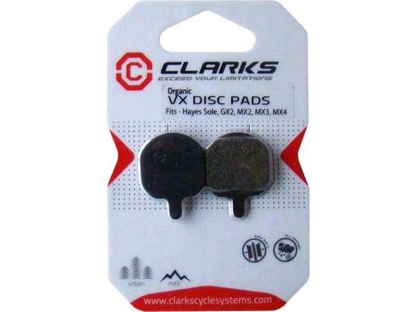 Clarks HAYES bremseklosser (såle, GX2, MX2, MX3, MX4) økologiske
