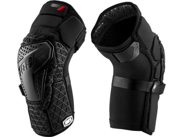 100% Knee Pads 100% SURPASS Knee Guard black size L (NEW)
