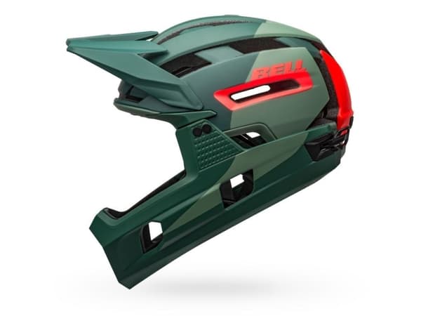 Bell Helmets Super AIR R MIPS, Heldekkende hjelm, Innformet, Hjelmvisir, Matt