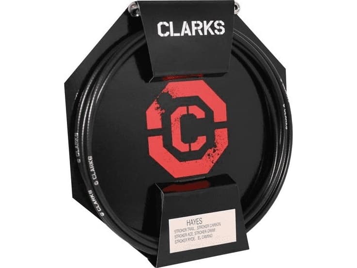 Clarks Hydraulic brake hose CLARK'S HAYES (Stroker Trail, Ace, Gram, Camino, Prime) with tips front rear 3000mm black