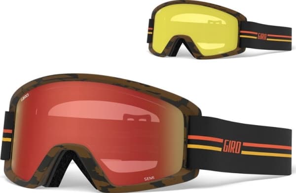 GIRO Winter Goggles Semi GP black orange