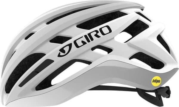 Giro GIRO AGILIS INTEGRERT MIPS matt hvit veihjelm, str L (59–63 cm) (NY)