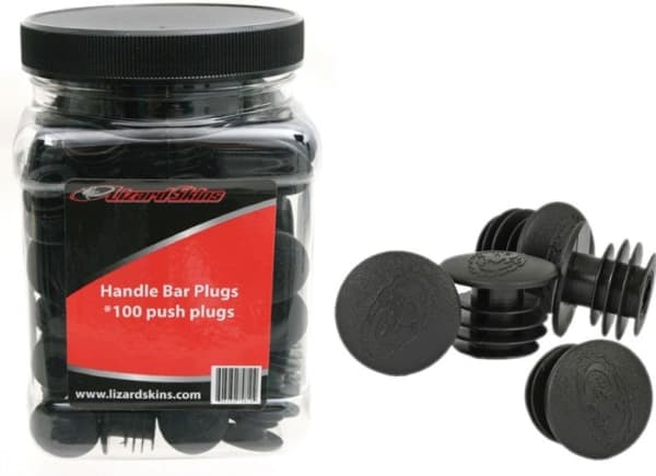 LIZARD SKINS Bar PLUGS steering wheel plugs black box 100 pcs