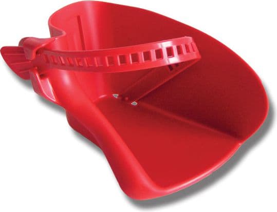 OKBABY Footrest + Fastener 10+ Ergon Set of 2 pcs. Red (OKB-5719PLUS)