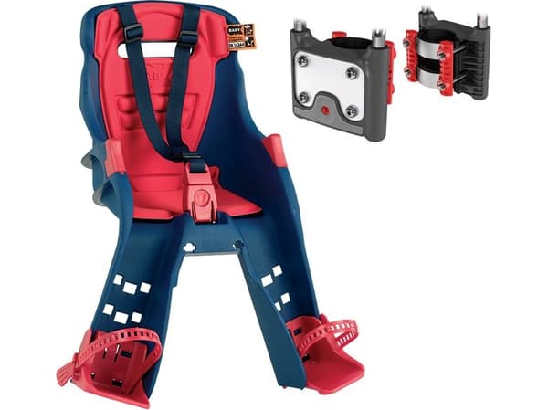 OKBABY Orion, 15 kg, Frontmontering, 2,2 kg, Blå, Rød, Fotstøtte, Sikkerhets-sele