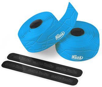 "Selle Italia Owijka" on "ITALIA GRAN FONDO" steering wheel gr.2.5mm jelly blue (SIT-0000000000E14)