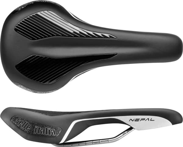 Selle Italia Siodło NEPAL TI S (id match - S1) Ti 316 Tube 7 Fibra-tek svart (SIT-028A001IKC001)