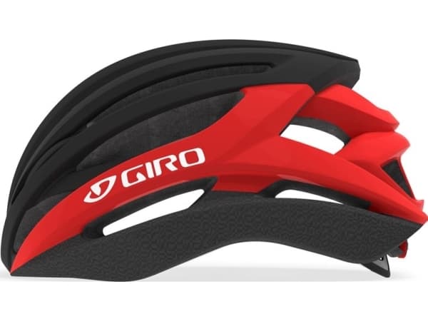 GIRO Syntax matte black bright red r. Road helmet (51-55 cm) (GR-7099)