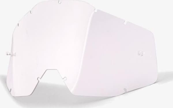 100 % Goggle Glass 100 % ACCURI/STRATA JUNIOR (Klart anti-tåkeglass) (NYTT)
