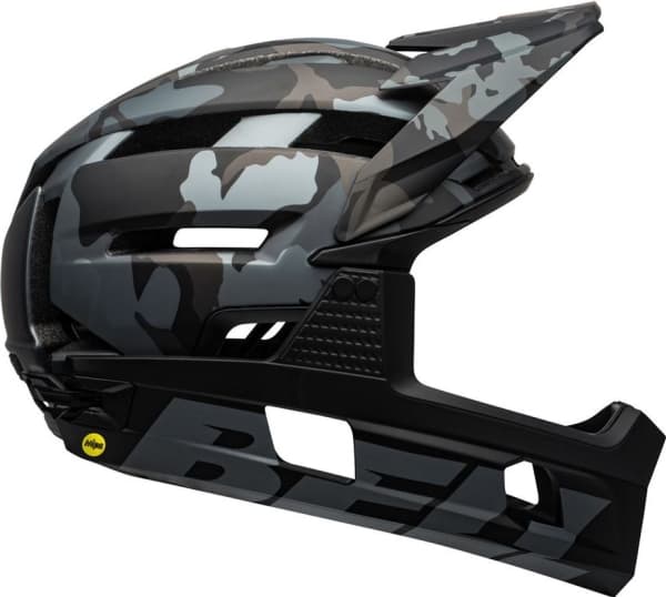 BELL Full face helmet BELL SUPER AIR R MIPS SPHERICAL matte gloss black camo size S (52-56 cm) (NEW)