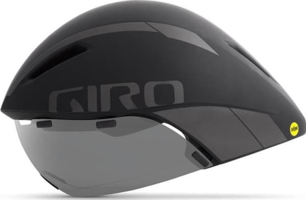 Giro GIRO AEROHEAD INTEGRATED MIPS time trial hjelm matt svart titan størrelse. S (51–55 cm) (NY)