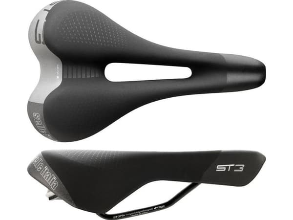 Selle Italia Siodło SELLE ITALIA SPORTOURING ST 3 SUPERFLOW S (id match - S3) Fec Alloy 7x9, soft-tek, sort (NEW)
