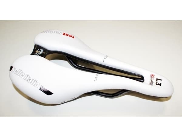 Selle Italia Satula SELLE ITALIA SLR LADY BOOST TM SUPERFLOW S (id match - S3) mangaaniputki 7, valkoinen, testi (UUSI)