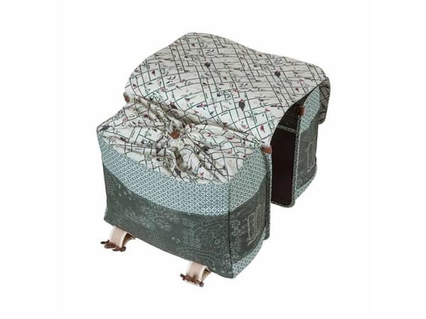 Basil Bohème, Bakre, Sykkelveske, Polyester, Grønn, 35 l, 10 kg