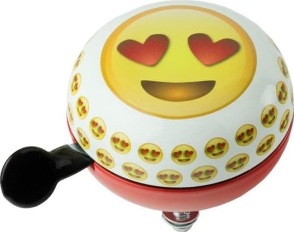 Widek Sykkelklokke WIDEK DING DONG EMOTICONS Hjerteøyne 1 stk. (NY)