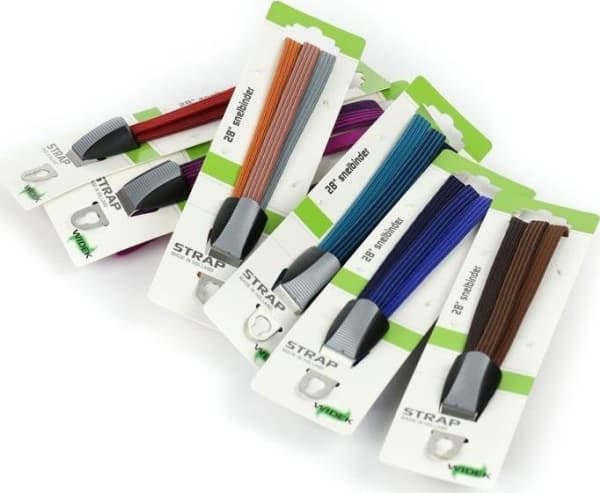 Widek Trunk stropp WIDEK TRIO STRAPS E-BIKE VISION gummi, blanding av farger, eske med 12 (NY)