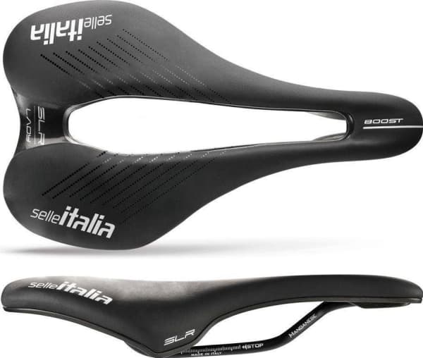 Selle Italia Siodło SELLE ITALIA SLR BOOST LADY SUPERFLOW L TM (id match - L3) manganese tube 7, fibra-tek, svart