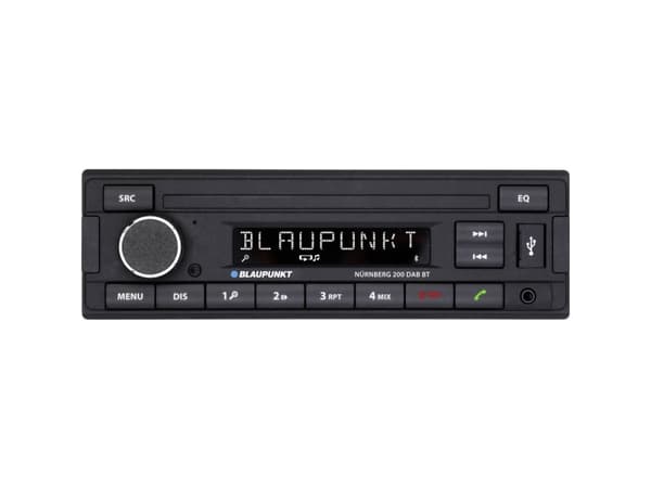 Blaupunkt Nürnberg 200 DAB BT Autoradio Bluetooth® handsfree-järjestelmä, DAB+-viritin