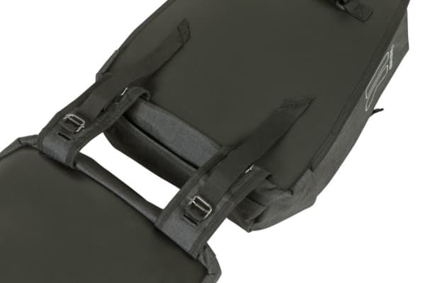 Basil Discovery 365D, Bakre, Sykkelveske, Polyester, Sort, 18 l, 10 kg