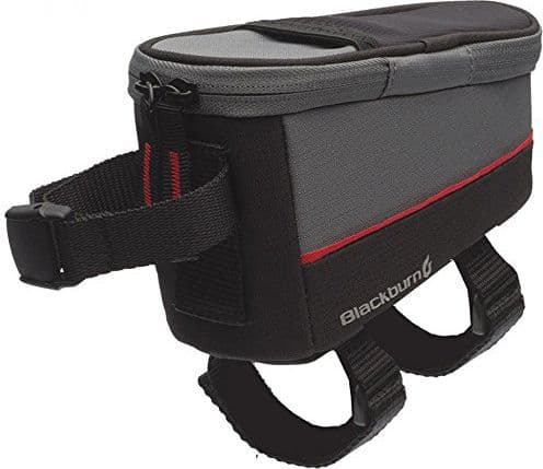 Blackburn Local Top Tube pyörälaukku musta ja grafiitti (BBN-7099757)