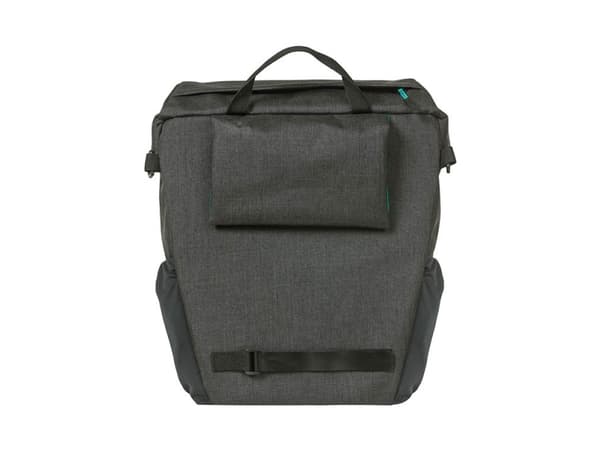 Basil Discovery 365D, Taka, Polkupyörälaukku, Polyesteri, Musta, 9 L, 5 kg