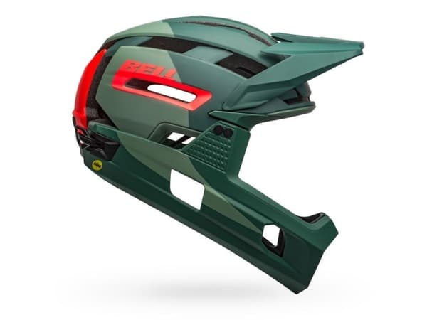 Bell Helmets Super AIR R MIPS, Heldekkende hjelm, Innformet, Hjelmvisir, Matt